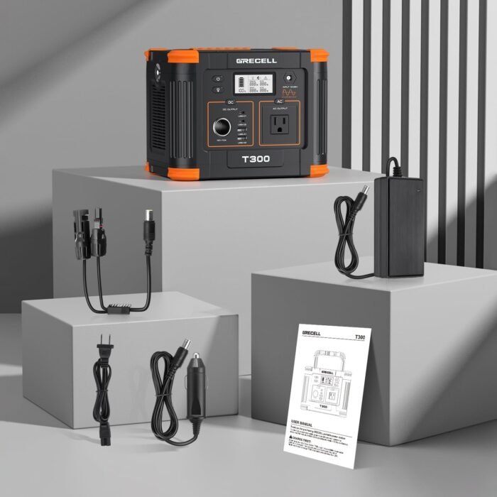 USB-C PD 60W and QC 18W ports provide ultra-fast charging for phones, tablets, and laptops with this home generator.